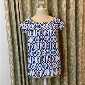 Jude Connally Resortwear Patterned Blouse